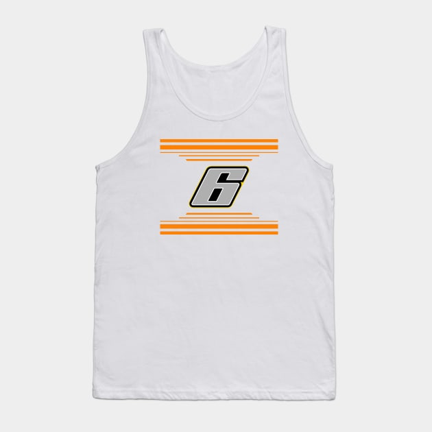 Brad Keselowski #6 2024 NASCAR Design Tank Top by AR Designs 